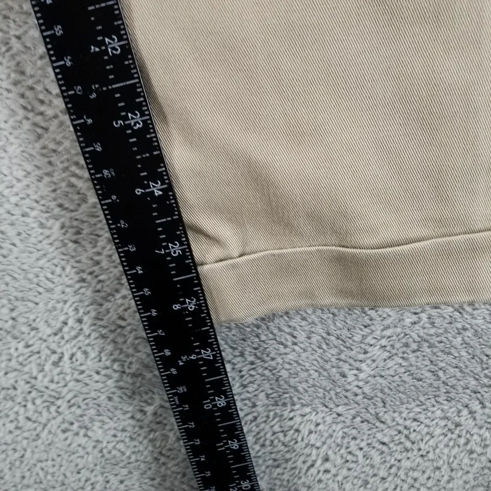 Polo Ralph Lauren Pants Mens 38x30‎ Beige Pleated Chino Straight Khakis Trousers